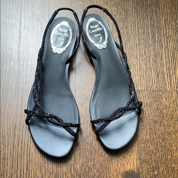 René Caovilla Swarovski Crystals Embellished Sandals - Picture 8 of 15